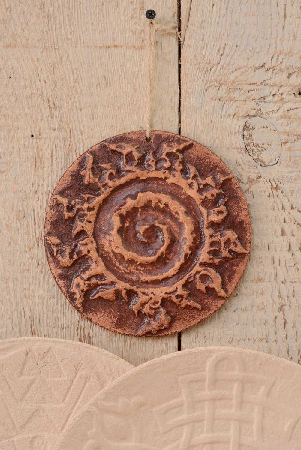 Decorative plate Spiral photo 3