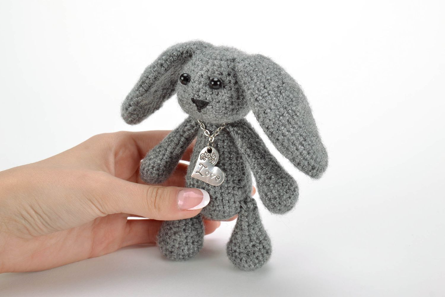 Knitted handmade toy photo 1