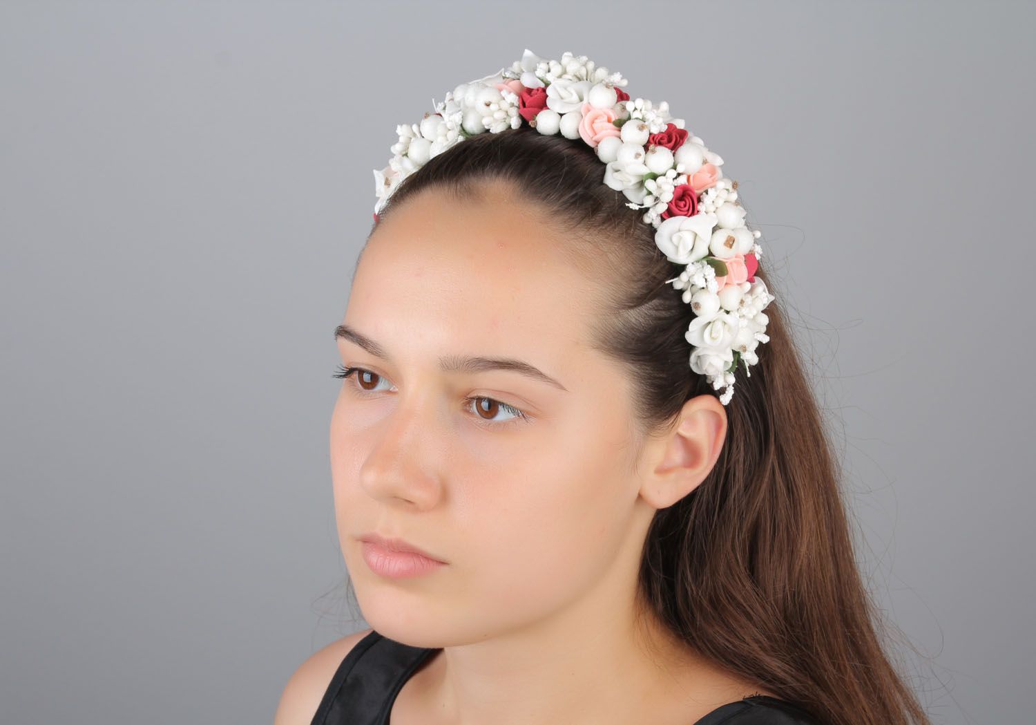 Tender floral headband photo 5