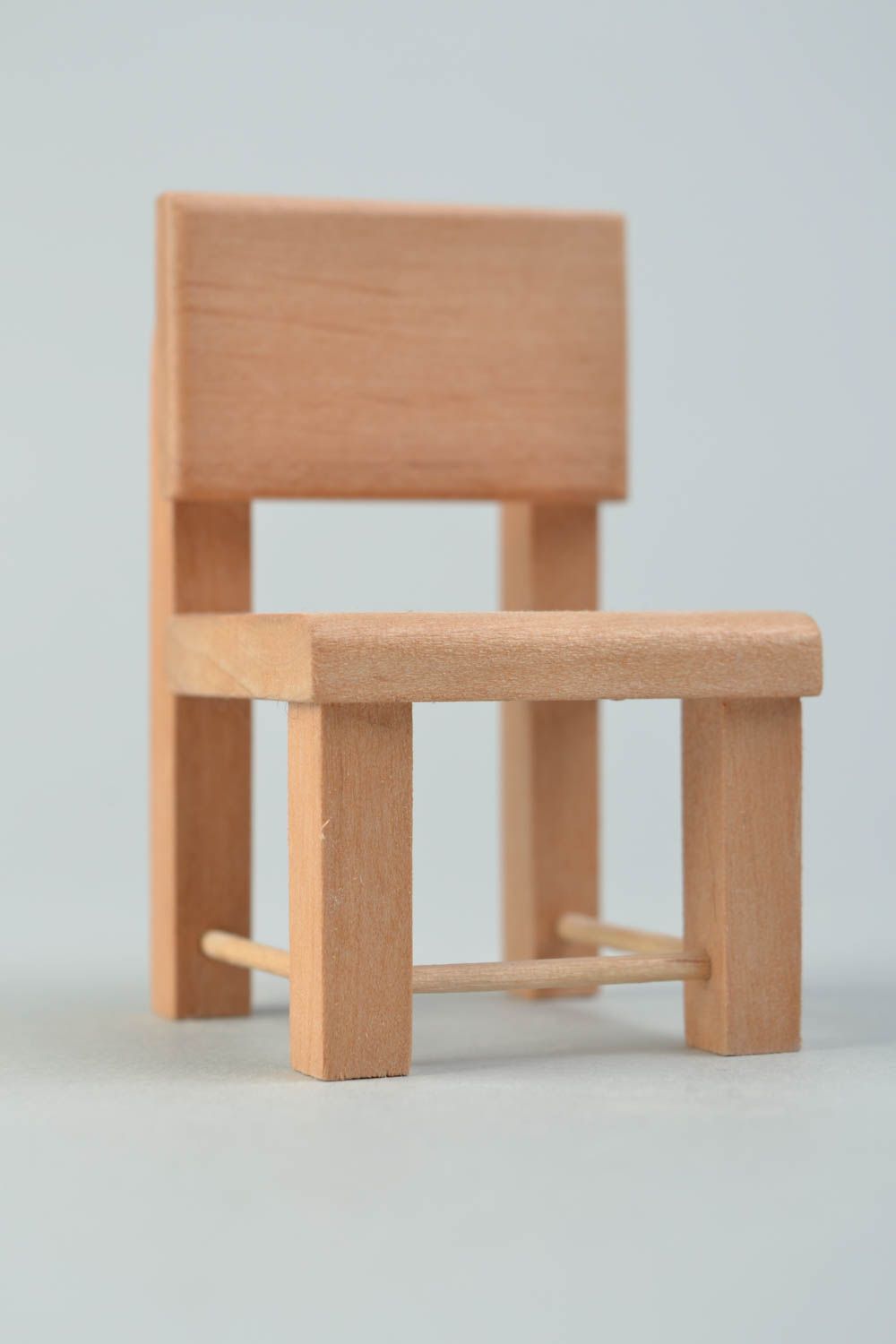 Материалы для творчества заготовка стул для кукол ручной работы для декупажа фото 3