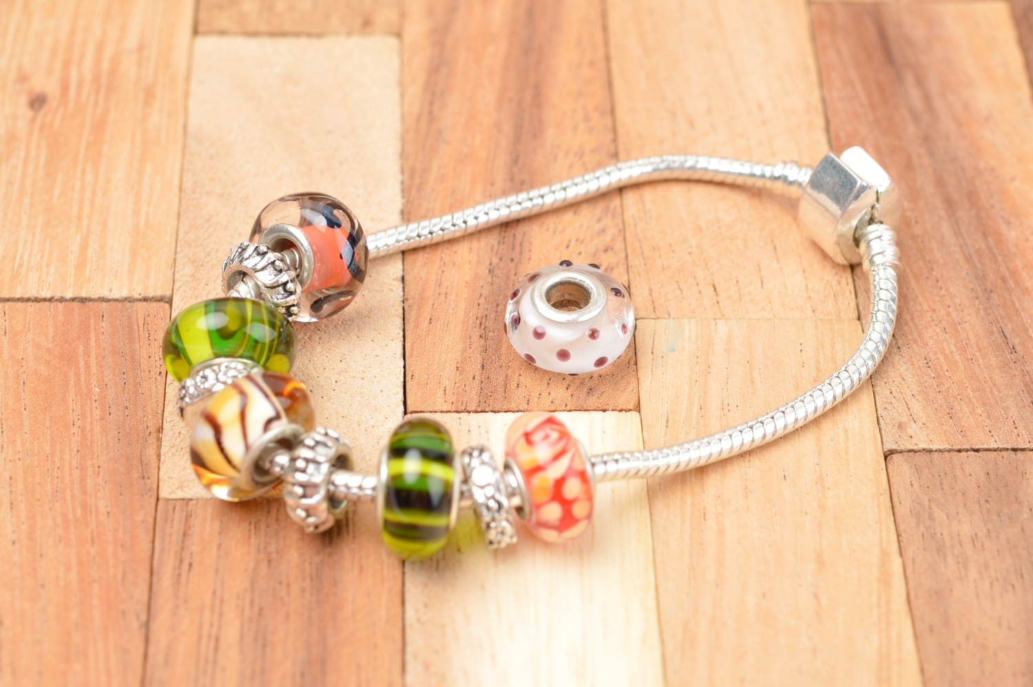 Handmade fittings glass beads designer accessory fittings for jewelry photo 3
