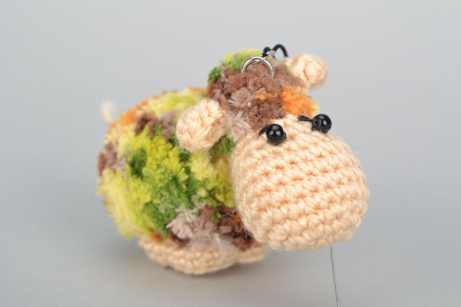 Crochet soft keychain Lamb photo 1