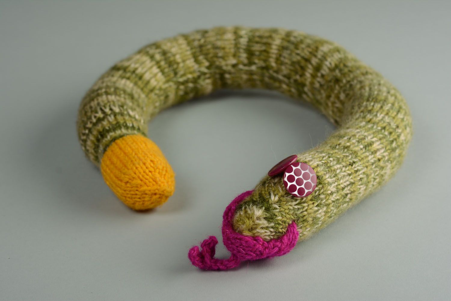 Soft crochet toy Snake photo 1