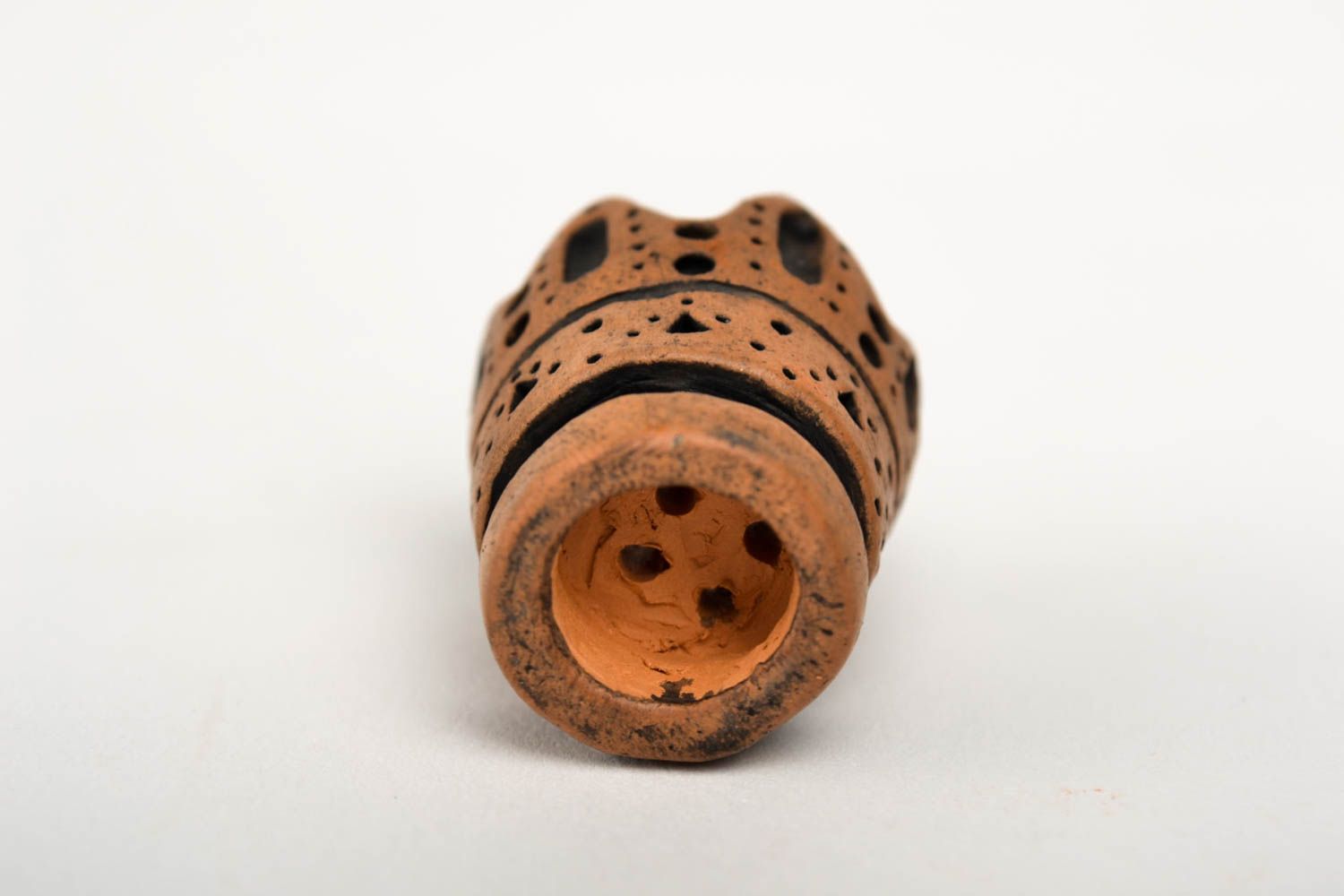 Handgemachte Keramik Shisha Kopf Geschenk aus Ton Rauch Zubehör ausgefallen foto 3