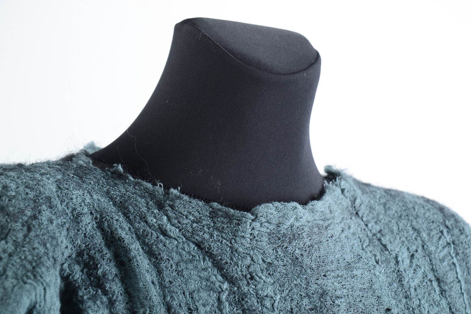 little black wool winter dress for women 2274 – XiaoLizi