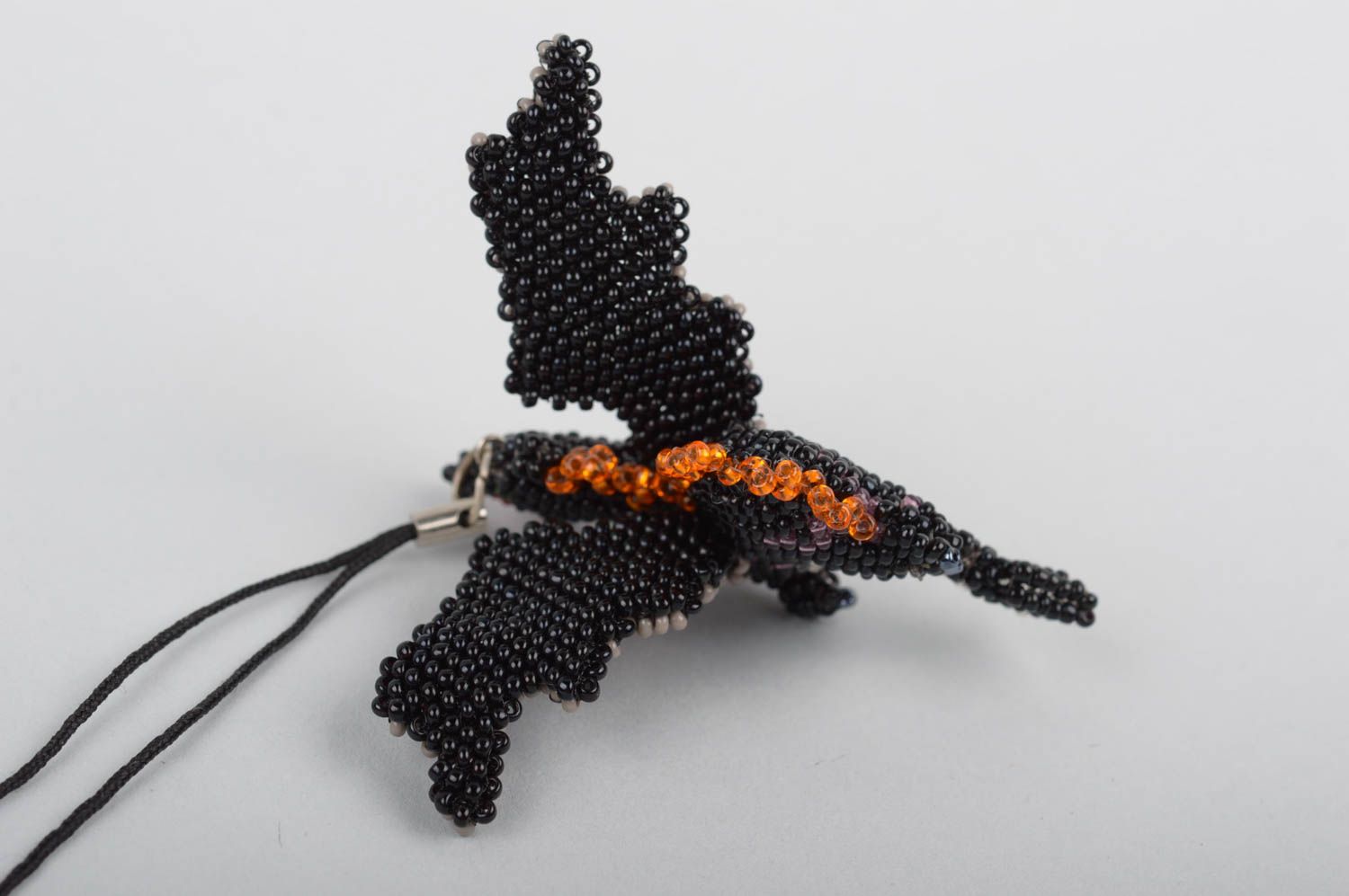 Llavero hecho a mano con forma de dragón accesorio para llaves regalo original foto 4