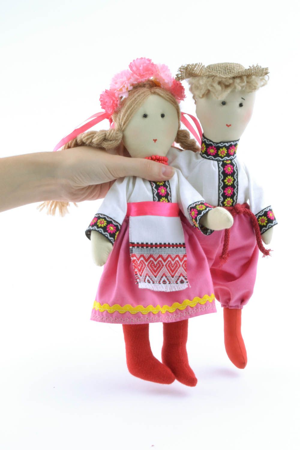 Set of soft dolls Ivan and Odarka photo 5