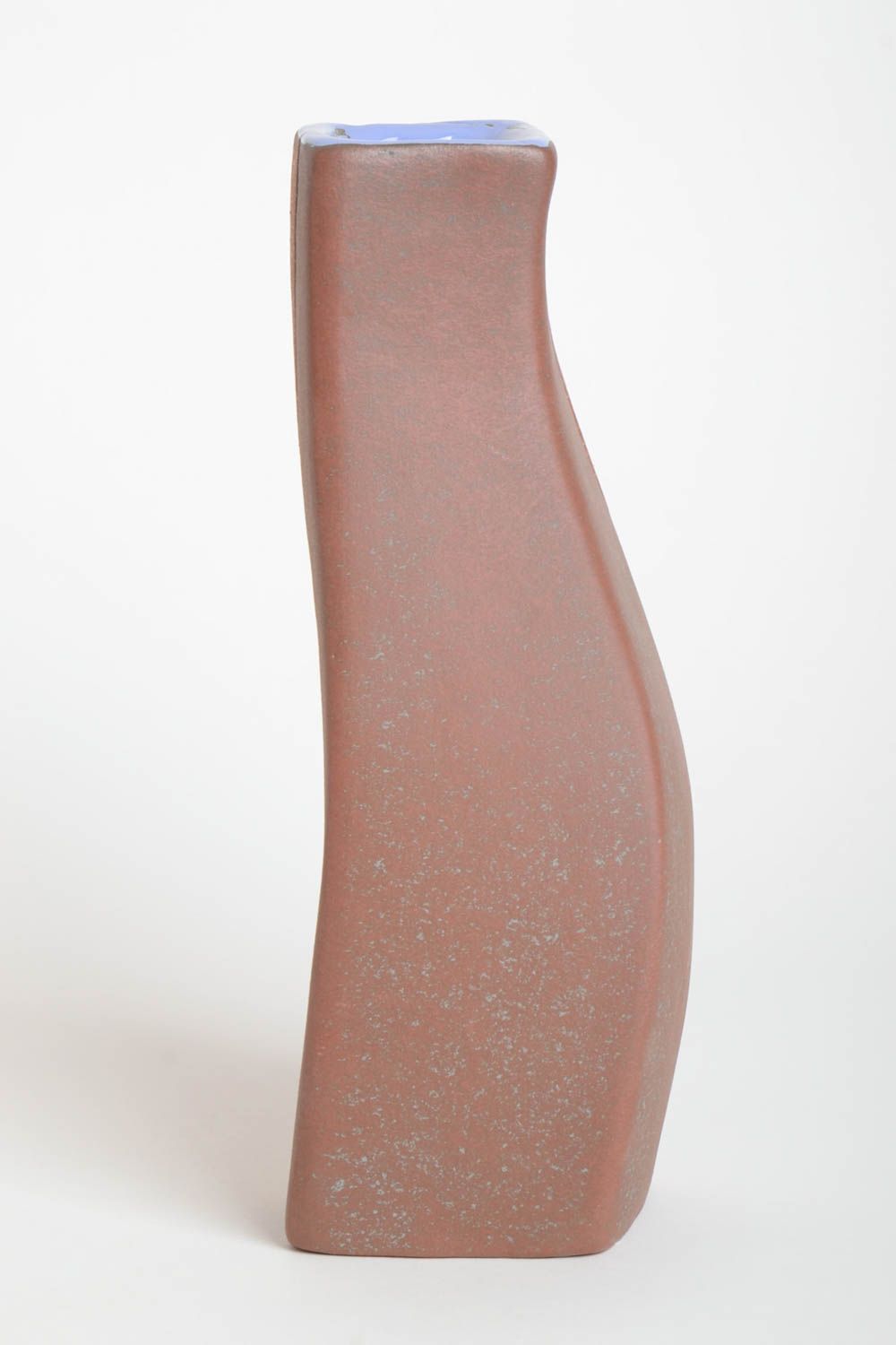 Керамическая ваза для цветов ручной работы декор интерьера ваза для декора фото 4
