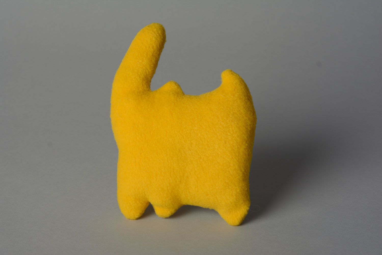 Мягкая игрушка Желтый кот фото 3