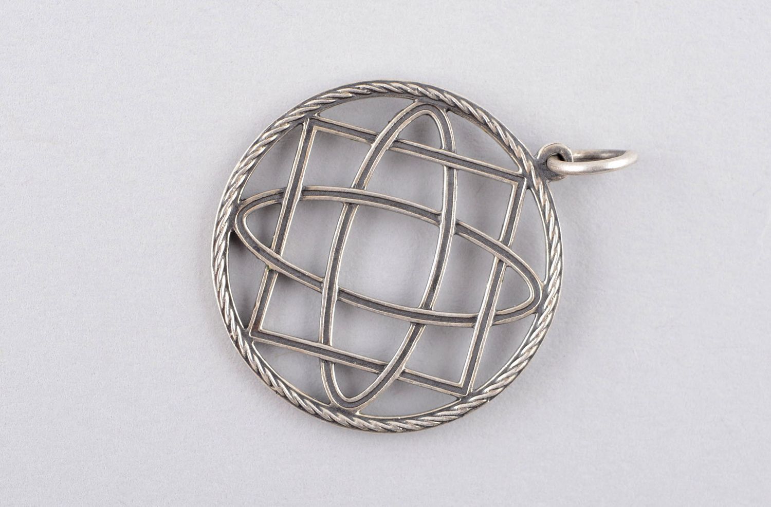 Bronze pendant for women handmade bronze accessories metal jewelry metal pendant photo 3