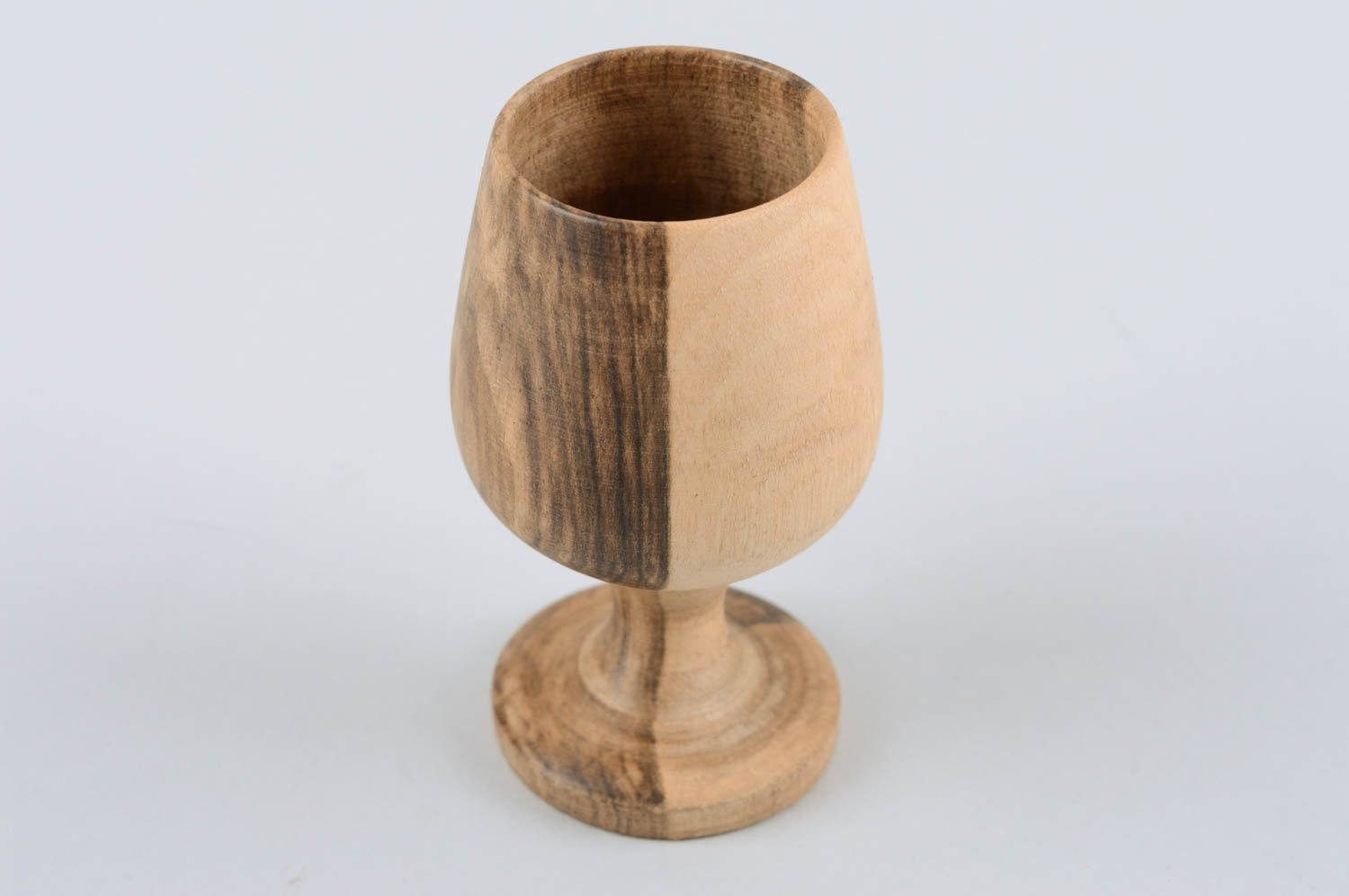 Vaso de chupito artesanal vajilla moderna de madera regalo original para amigo foto 2