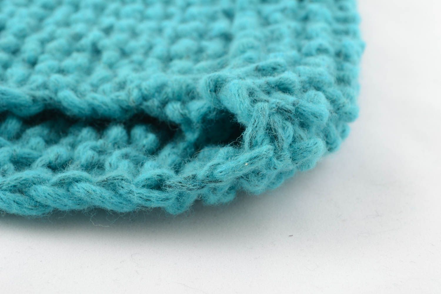 Écharpe-tube tricotée au crochet originale photo 2