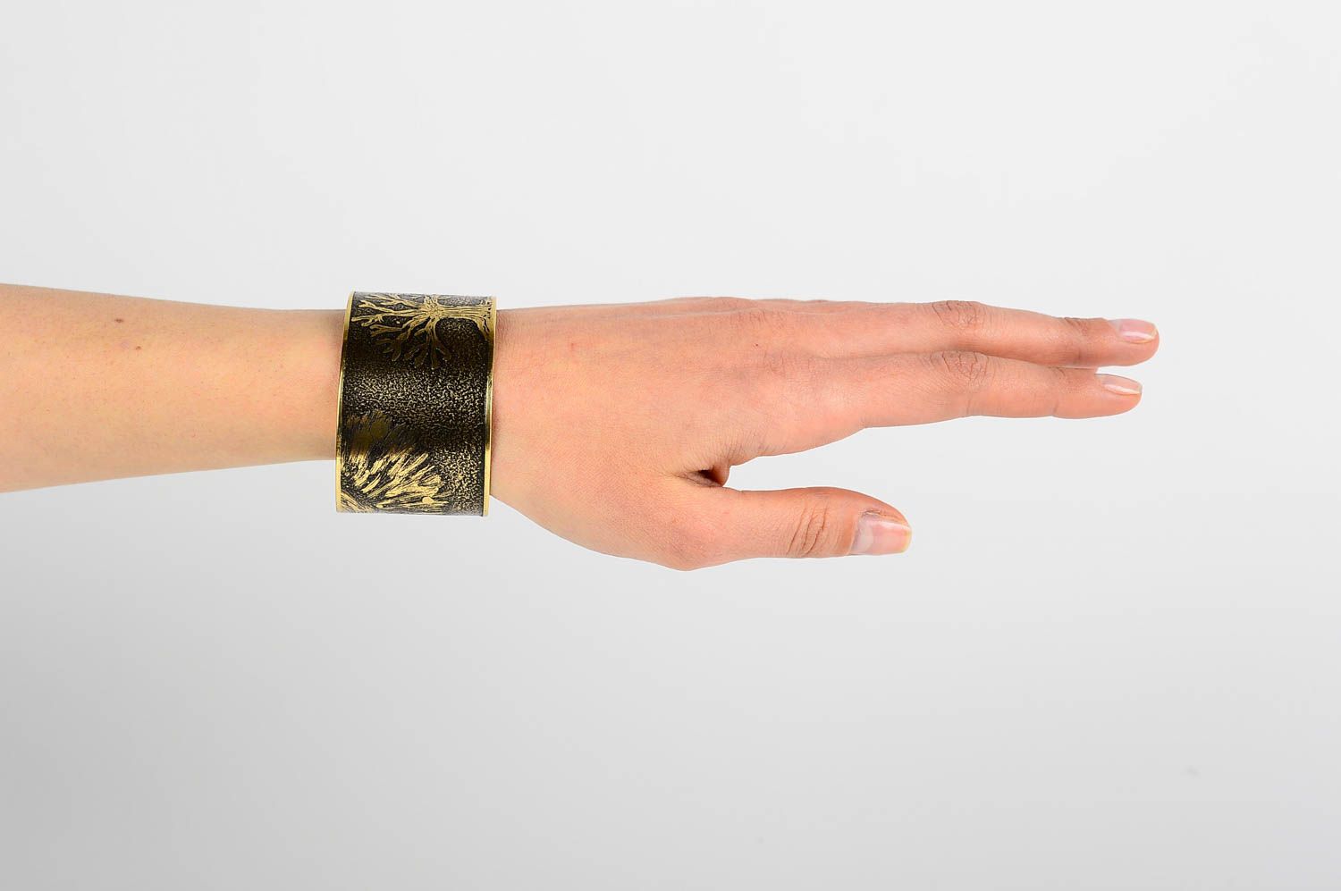 Schönes Armband Schmuck handgemacht Geschenk für Frauen Armschmuck Damen breit foto 2