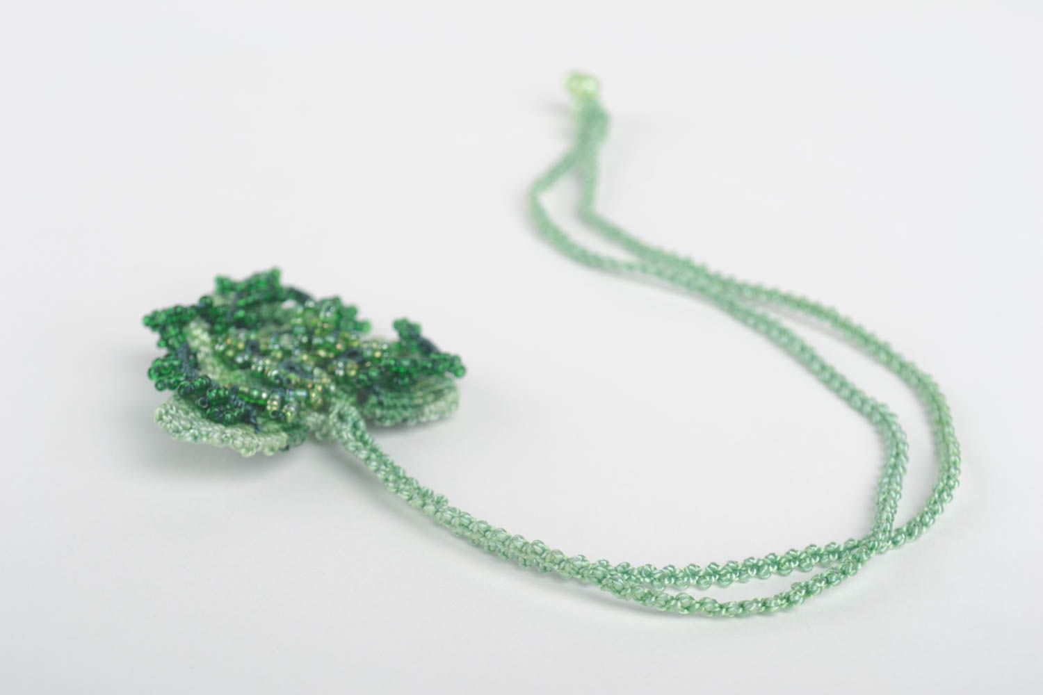 Handmade pendant designer pendant beaded pendant beads jewelry unusual gift photo 3
