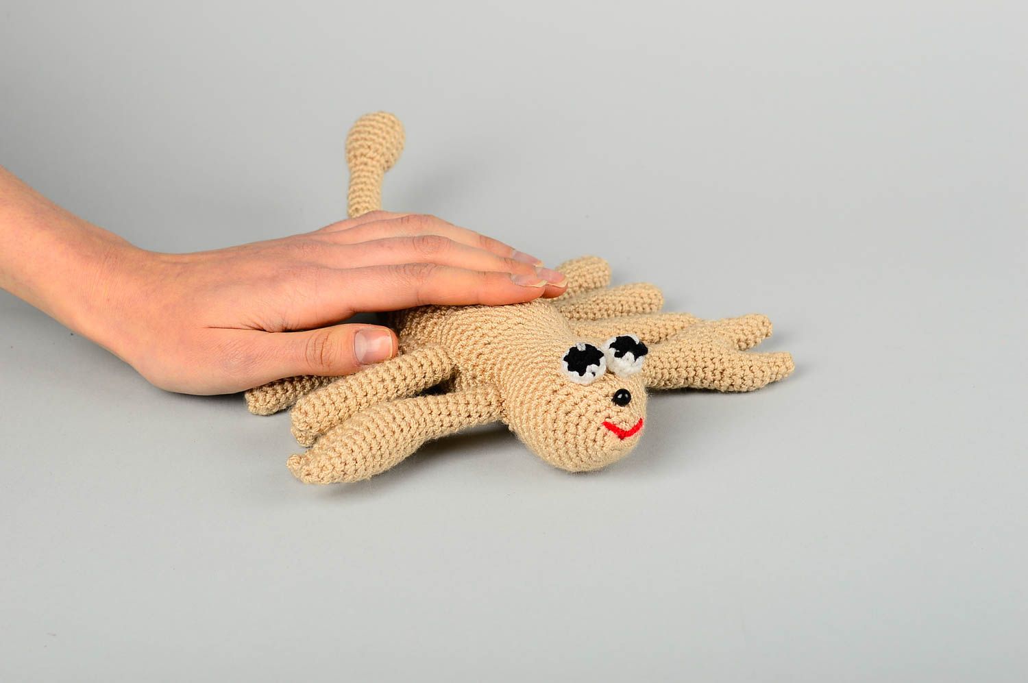 Juguete infantil hecho a mano regalo original peluche decorativo Escorpión foto 2