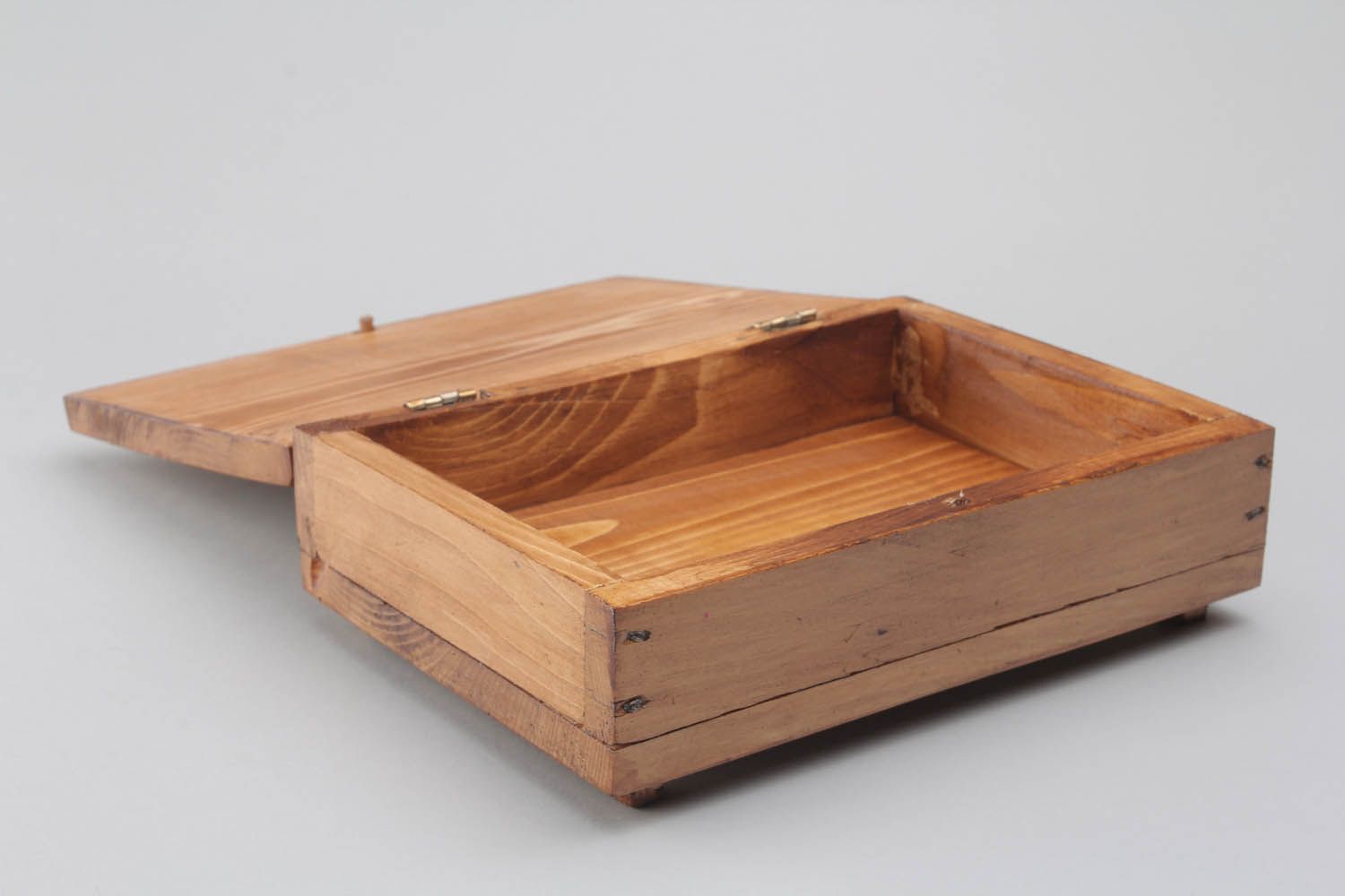 Homemade wooden cigar box photo 3