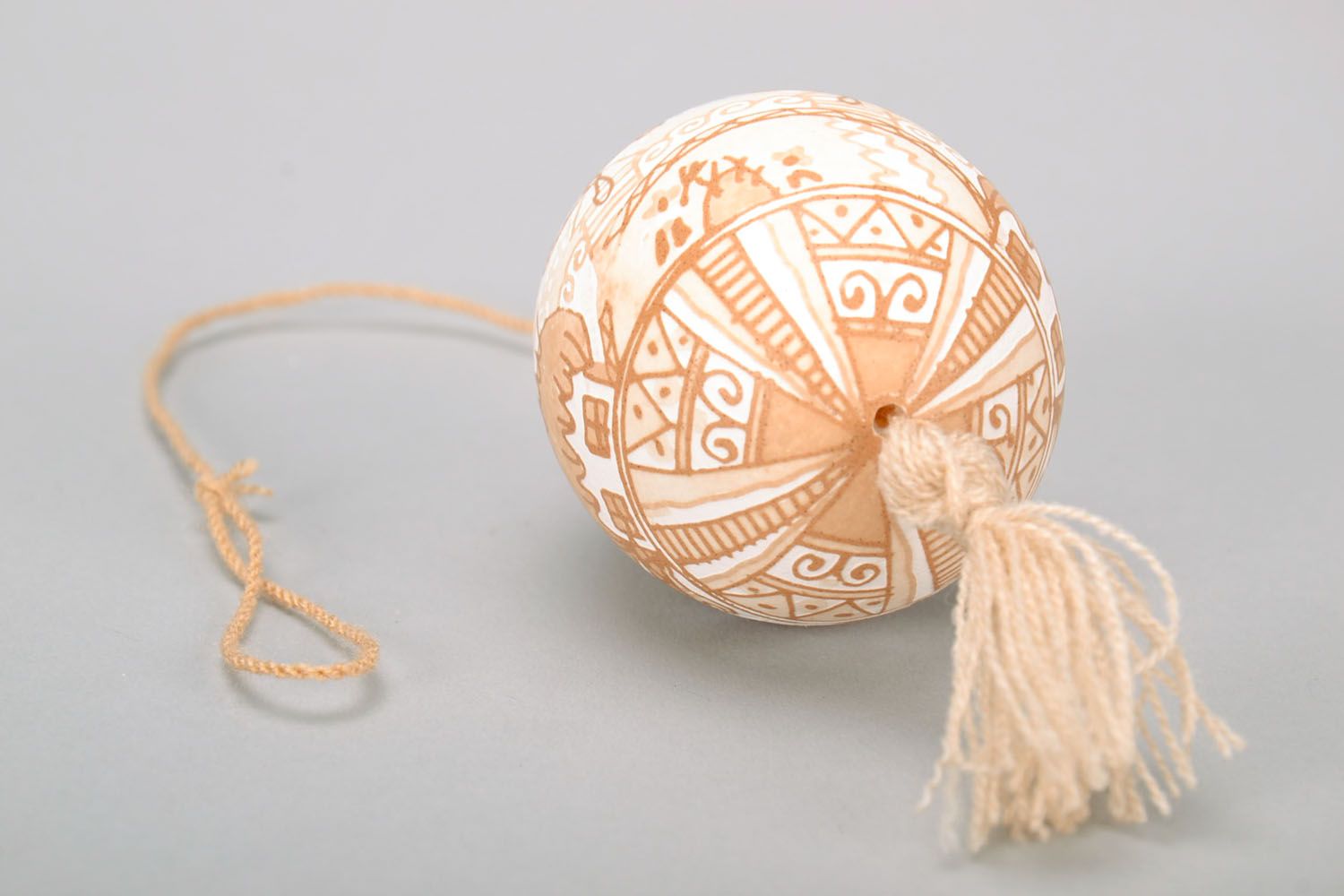 Handmade decorative egg photo 4