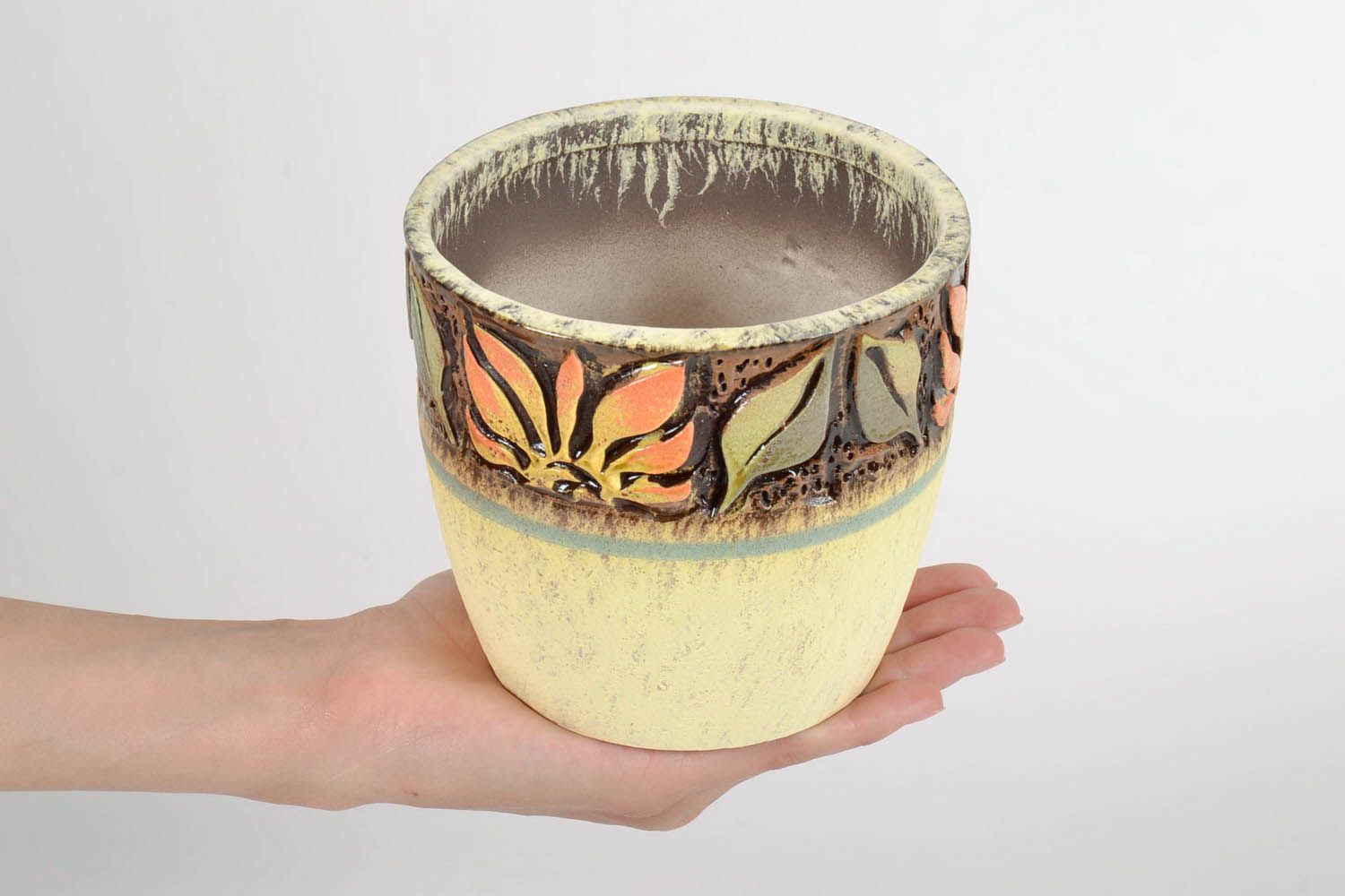 Vaso de cerâmica para flores foto 5