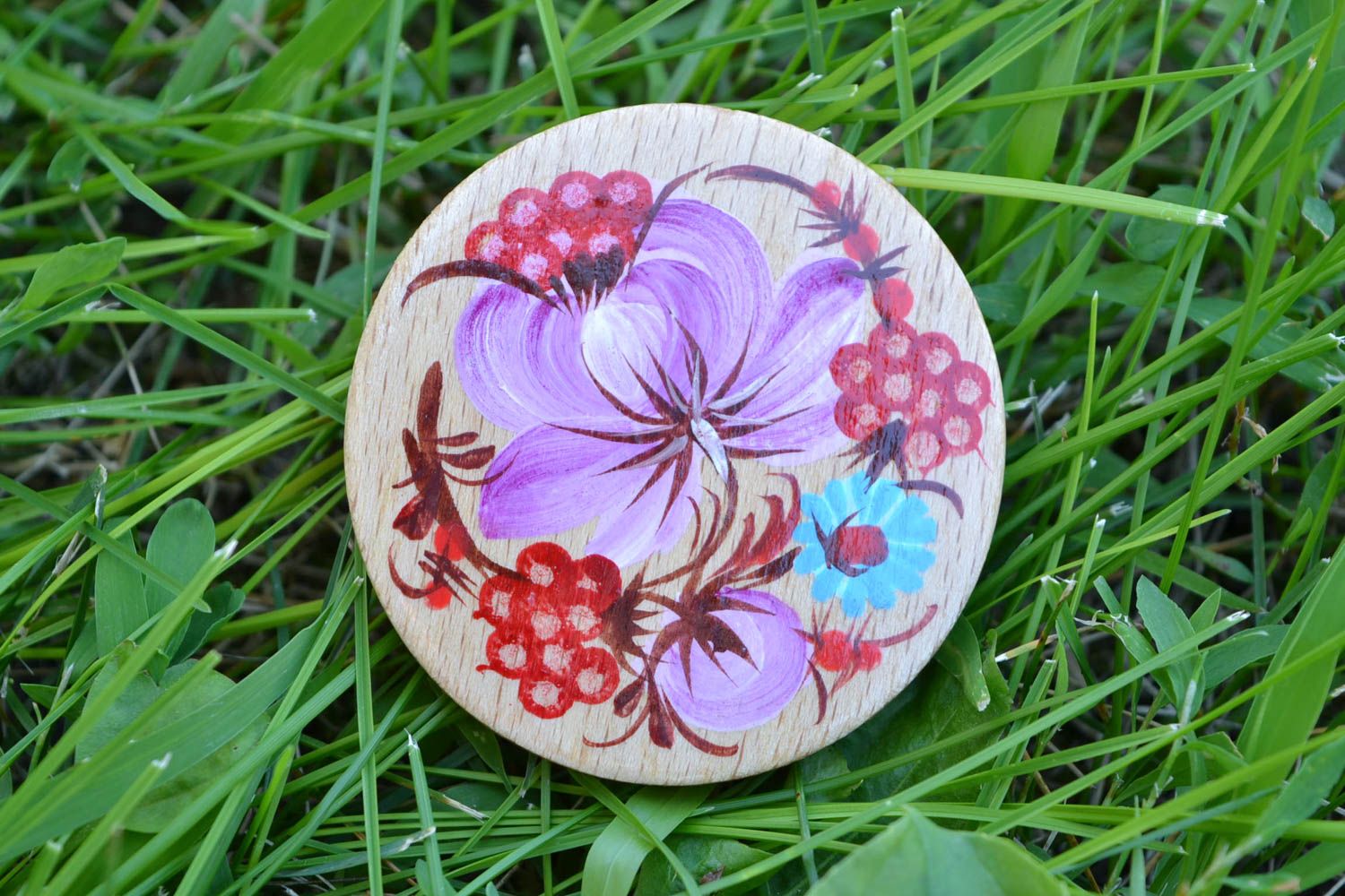 Handmade Magnet für Kühlschrank Holz Magnet Designer Geschenk für Freund foto 1