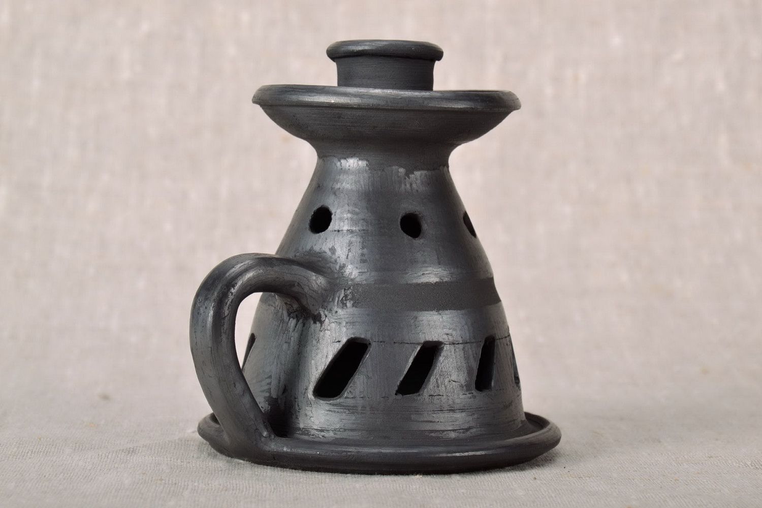 Handmade Keramik Kerzenhalter foto 4