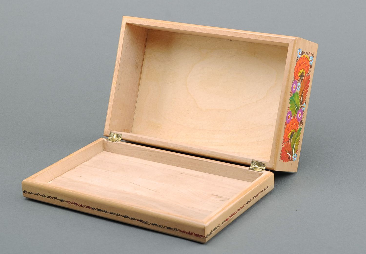 Caja decorativa hecha a mano cofre de madera regalo original para mujeres foto 2