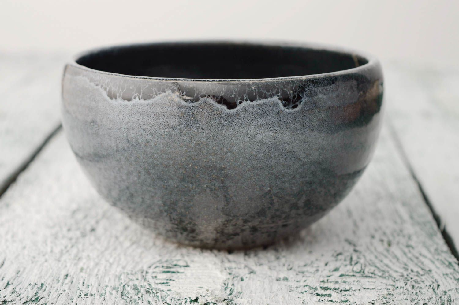 Handmade ceramic bowl photo 2
