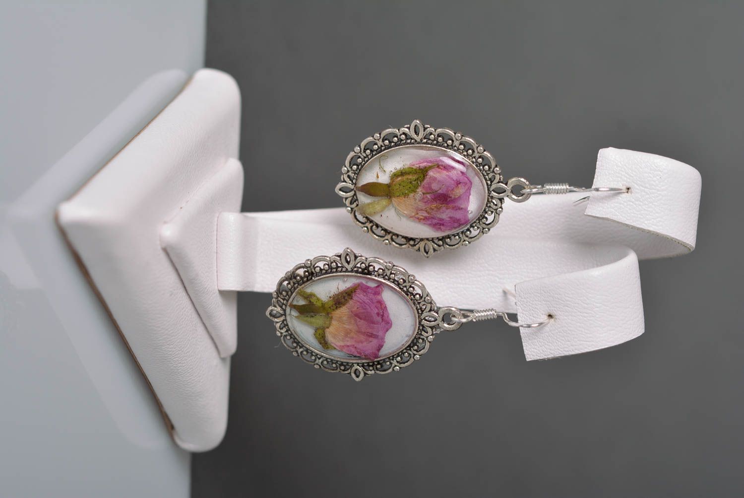 Botanic earrings handmade jewelry dangling earrings accessories for girls photo 2