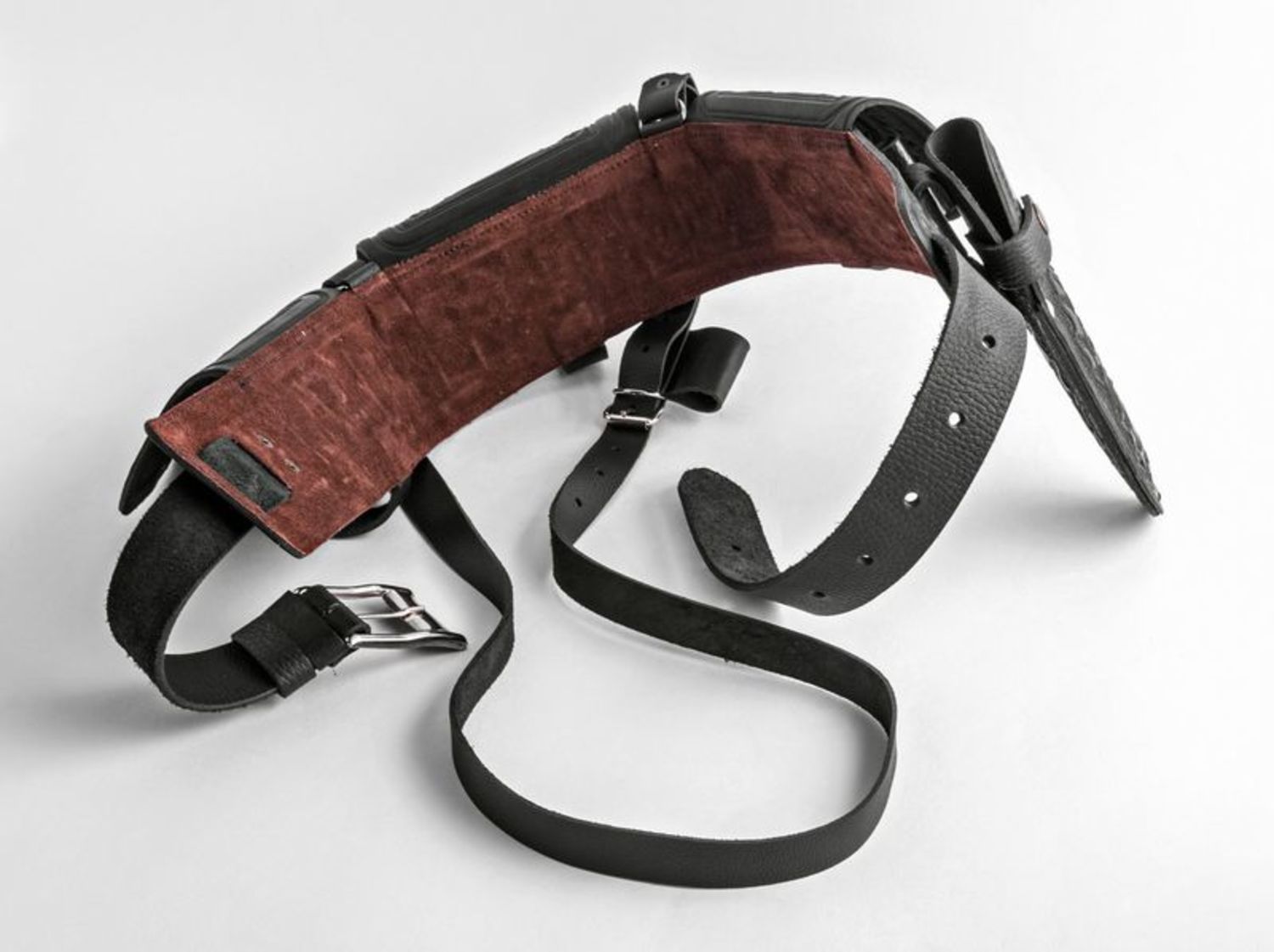 Leather belt photo 5