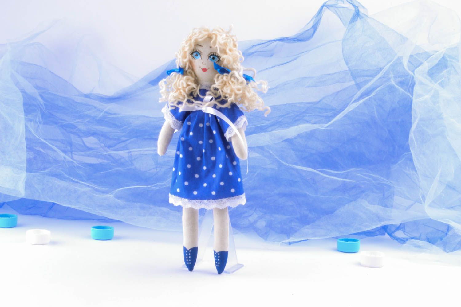 Little curly doll photo 1