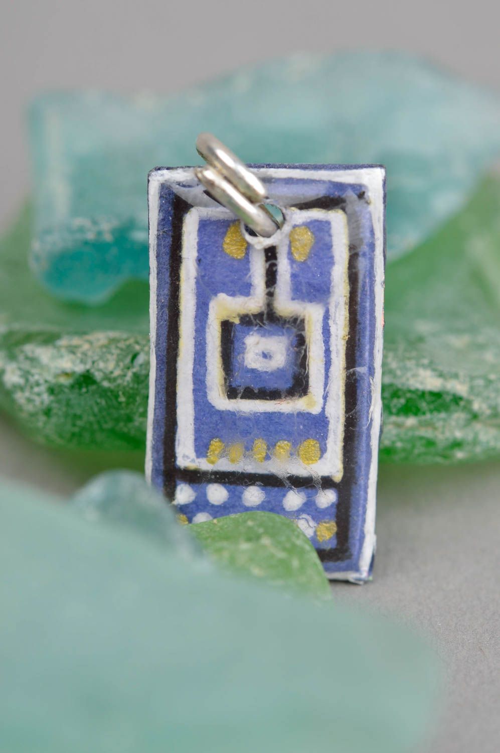 Beautiful jewellry handmade epoxy pendant fashion tips for girls small gifts photo 1