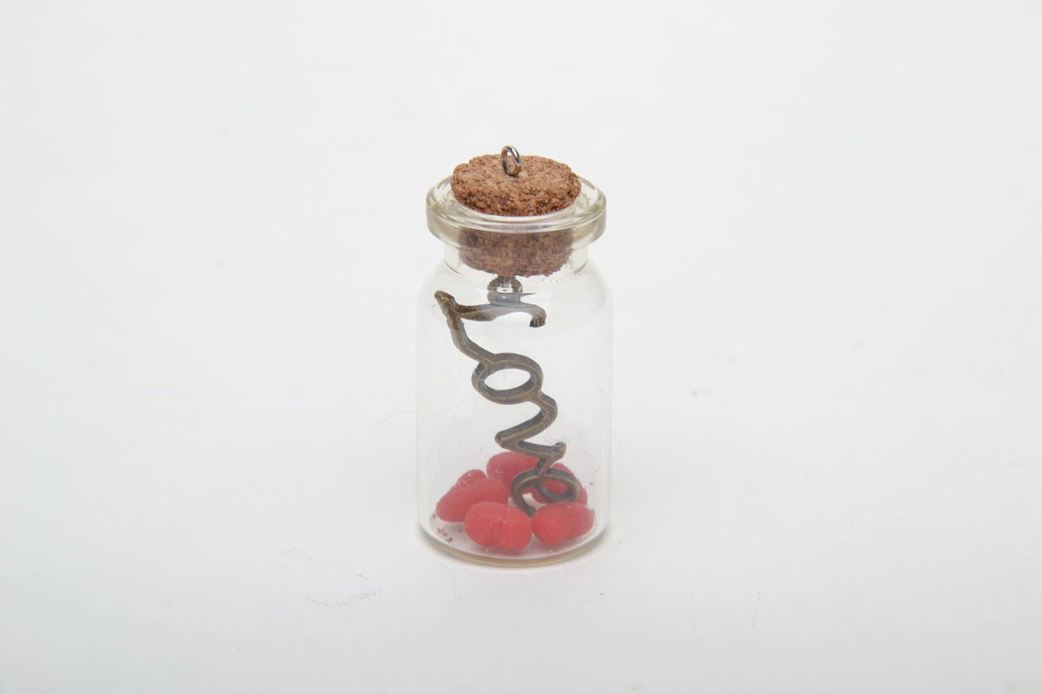 Interior decoration Bottle with Hearts photo 3