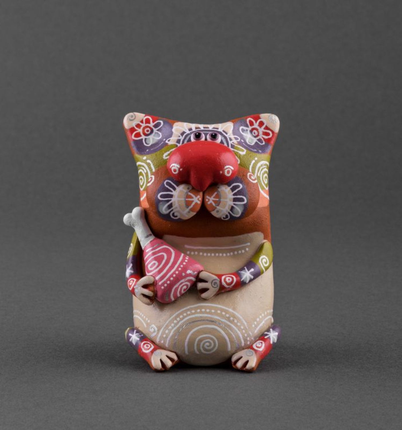 Ceramic figurine Cat photo 2