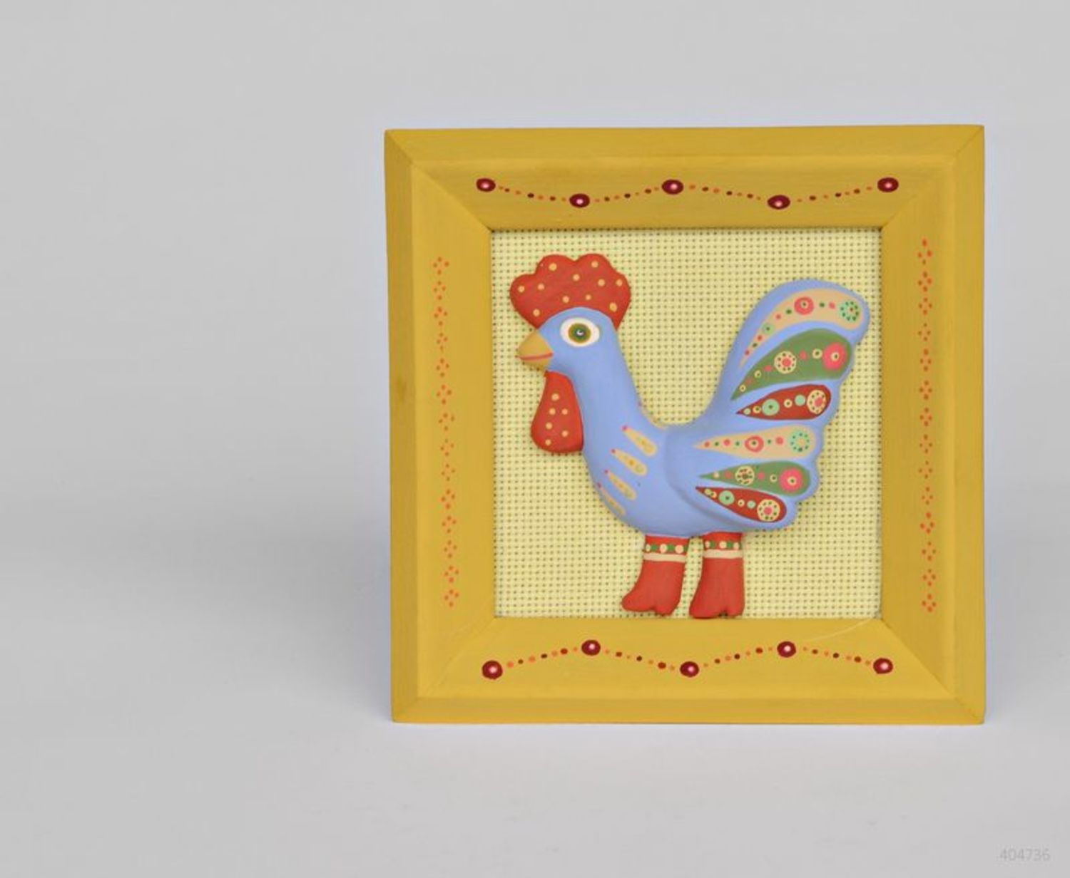 Ceramic panel Little rooster photo 2