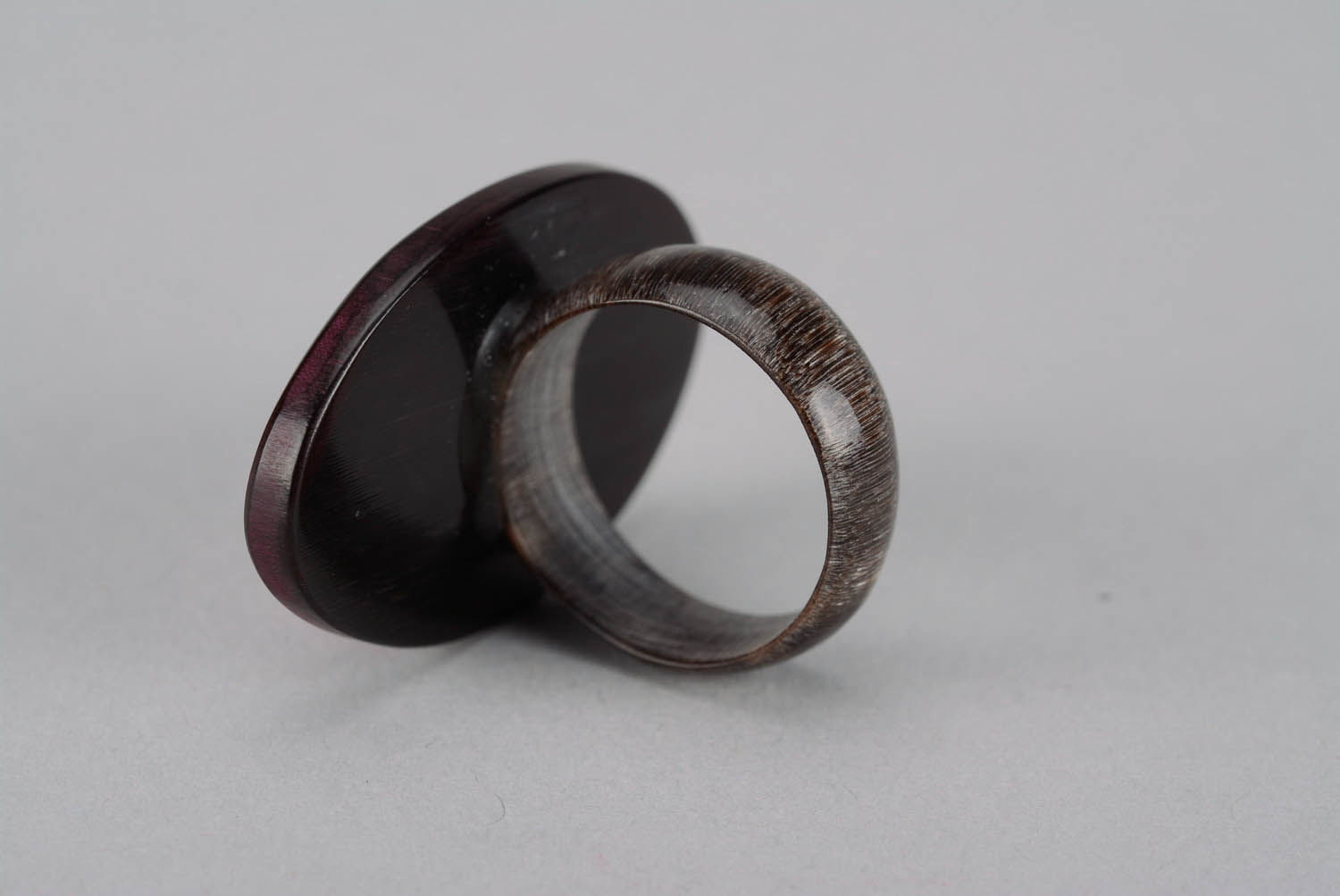 Cow horn ring photo 5