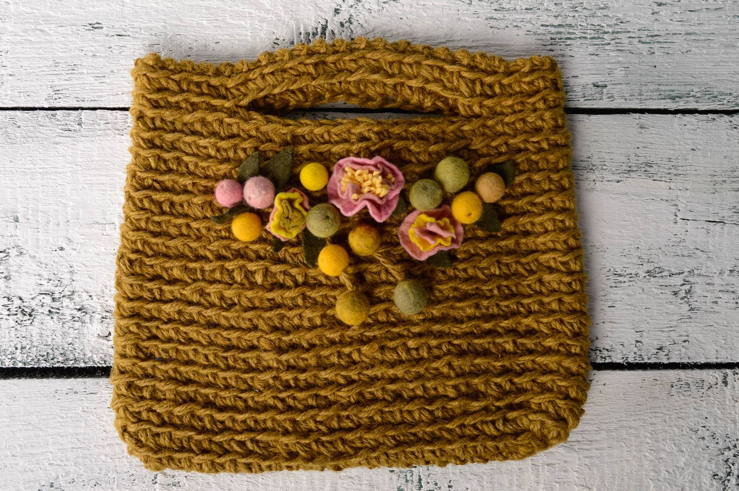 Women's crochet bag photo 2