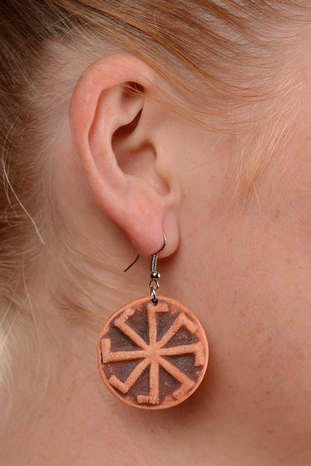 Slavic amulet earrings Ladinets photo 5