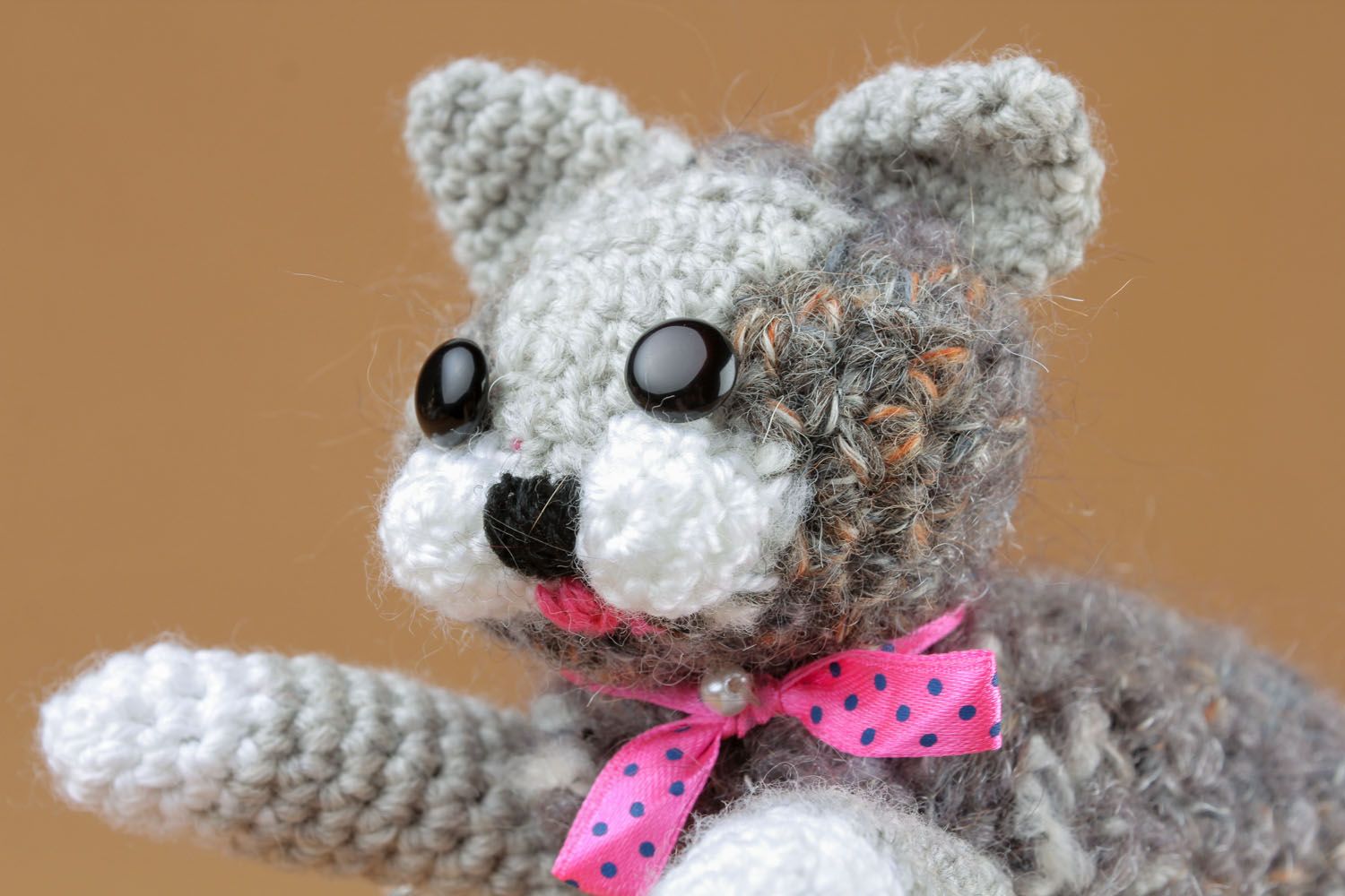 Crochet toy Doll Cat photo 3