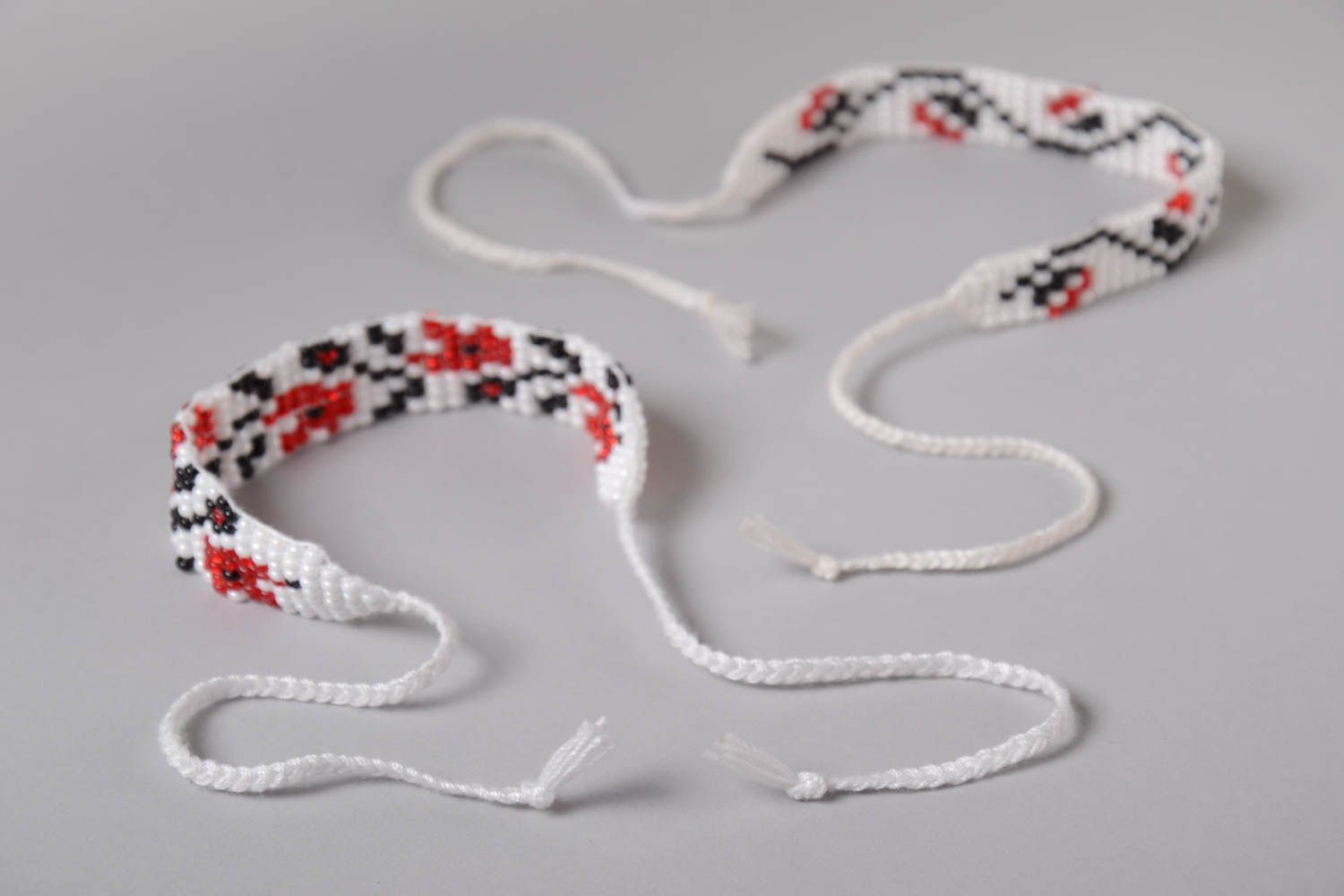 Bracciali di perline fatti a mano braccialetti originali da polso per donna
 foto 5