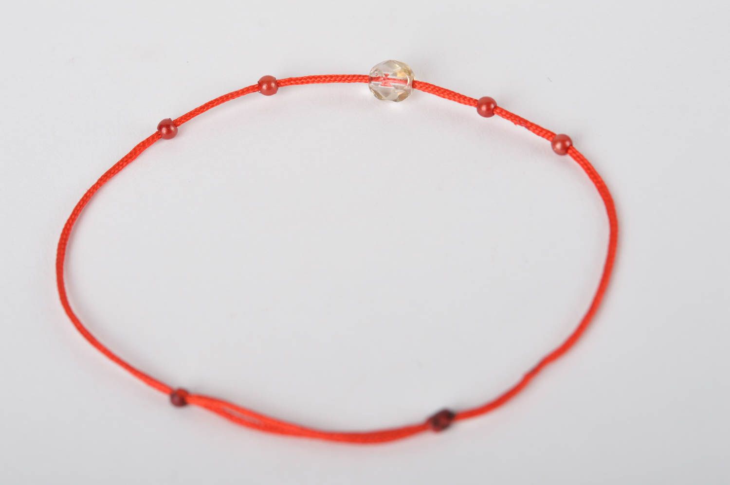 Armband für Frauen handmade Schmuck rotes Armband Mode Schmuck für jeden Tag foto 5