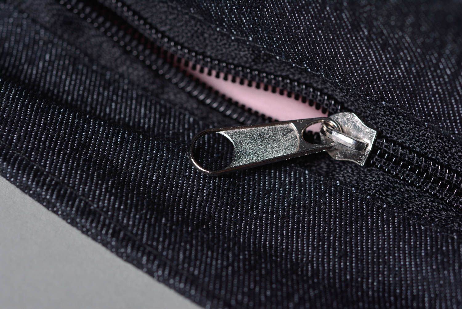 Handmade Jeans Tasche Stoff Beutel ausgefallene Tasche Damen Accessoire foto 5