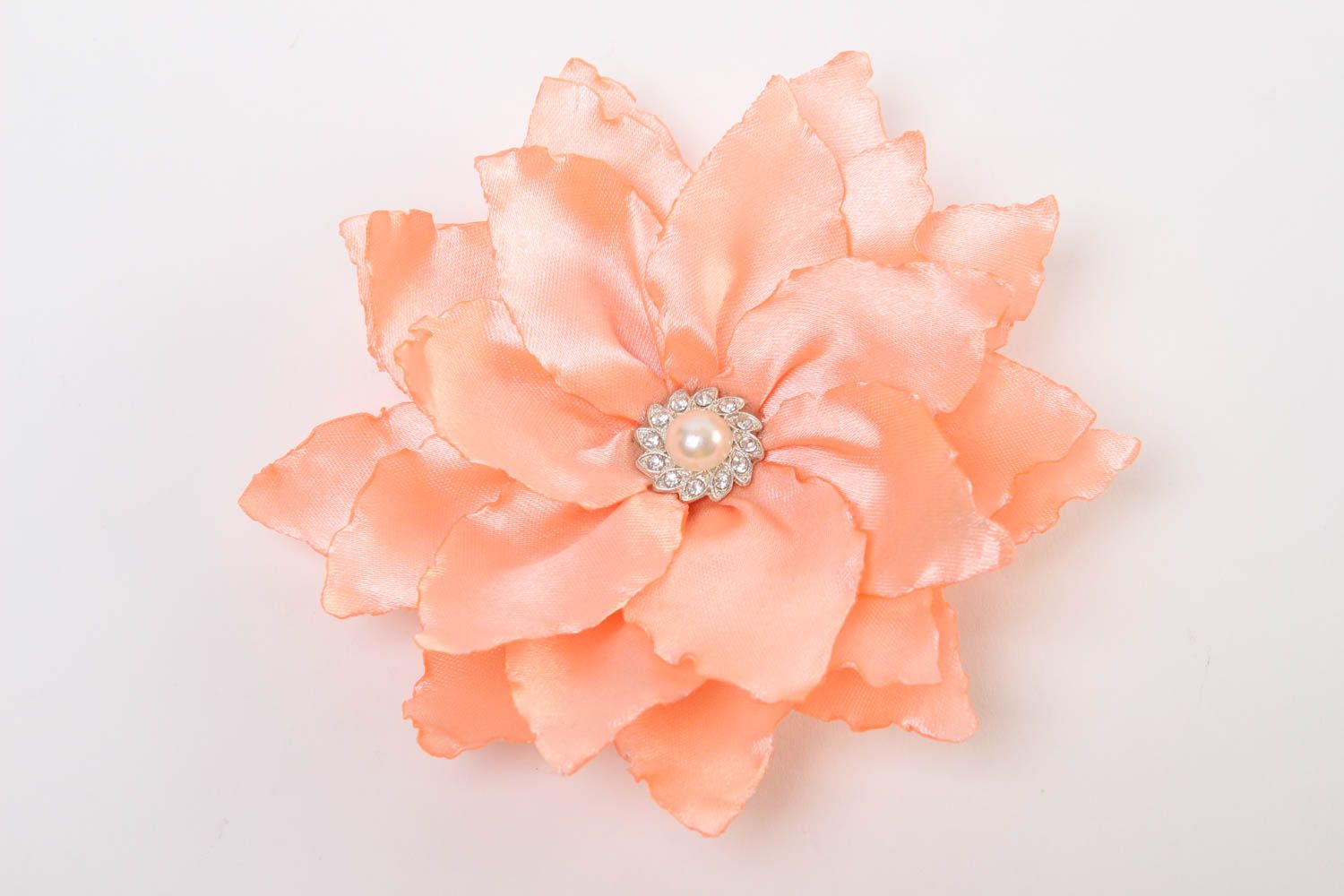Handmade tender hair clip unusual flower accessory romantic hair clip photo 2
