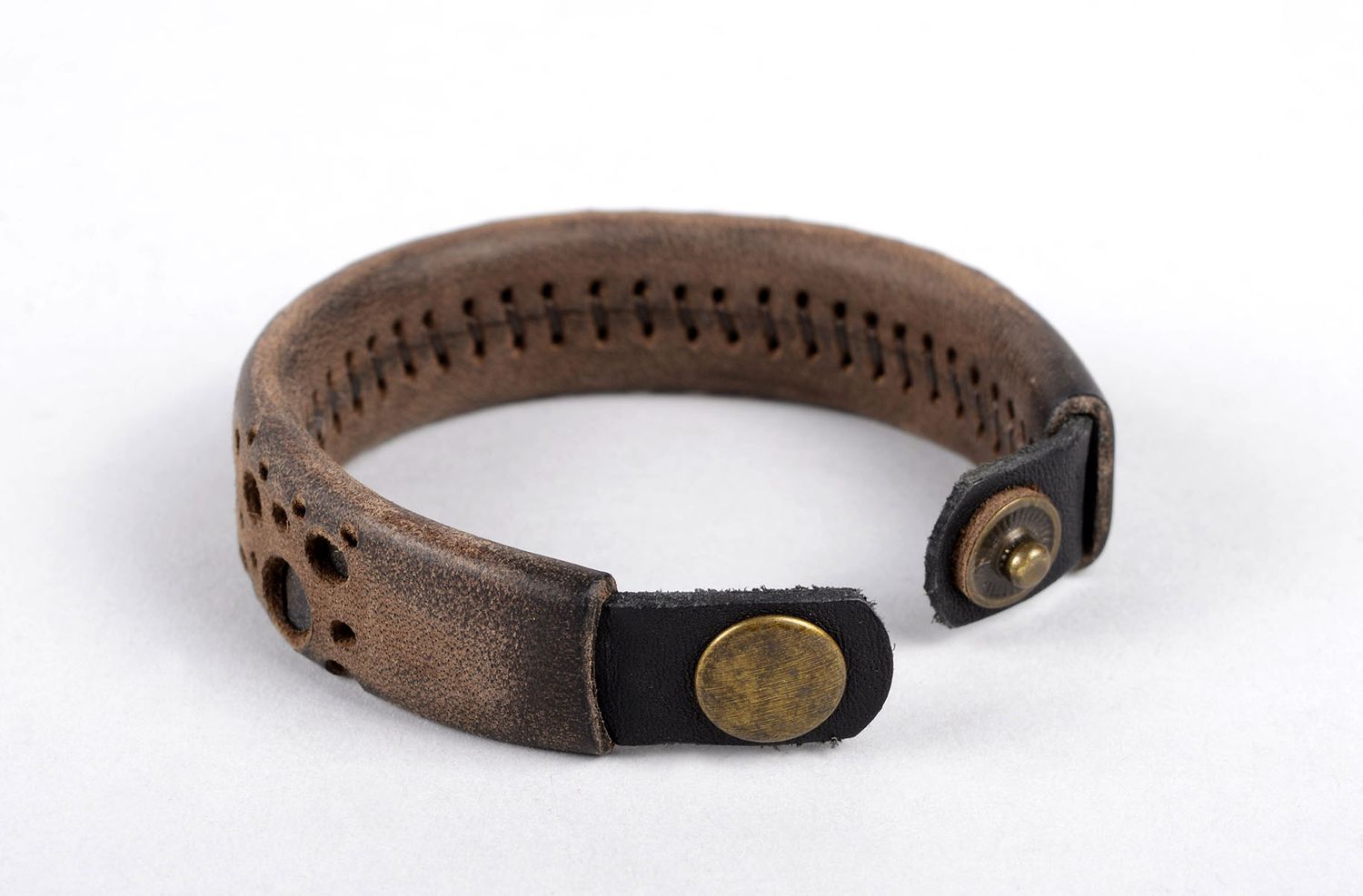 Tommy Hilfiger Men's Black Double Wrap Leather Bracelet - Jewellery from  Francis & Gaye Jewellers UK