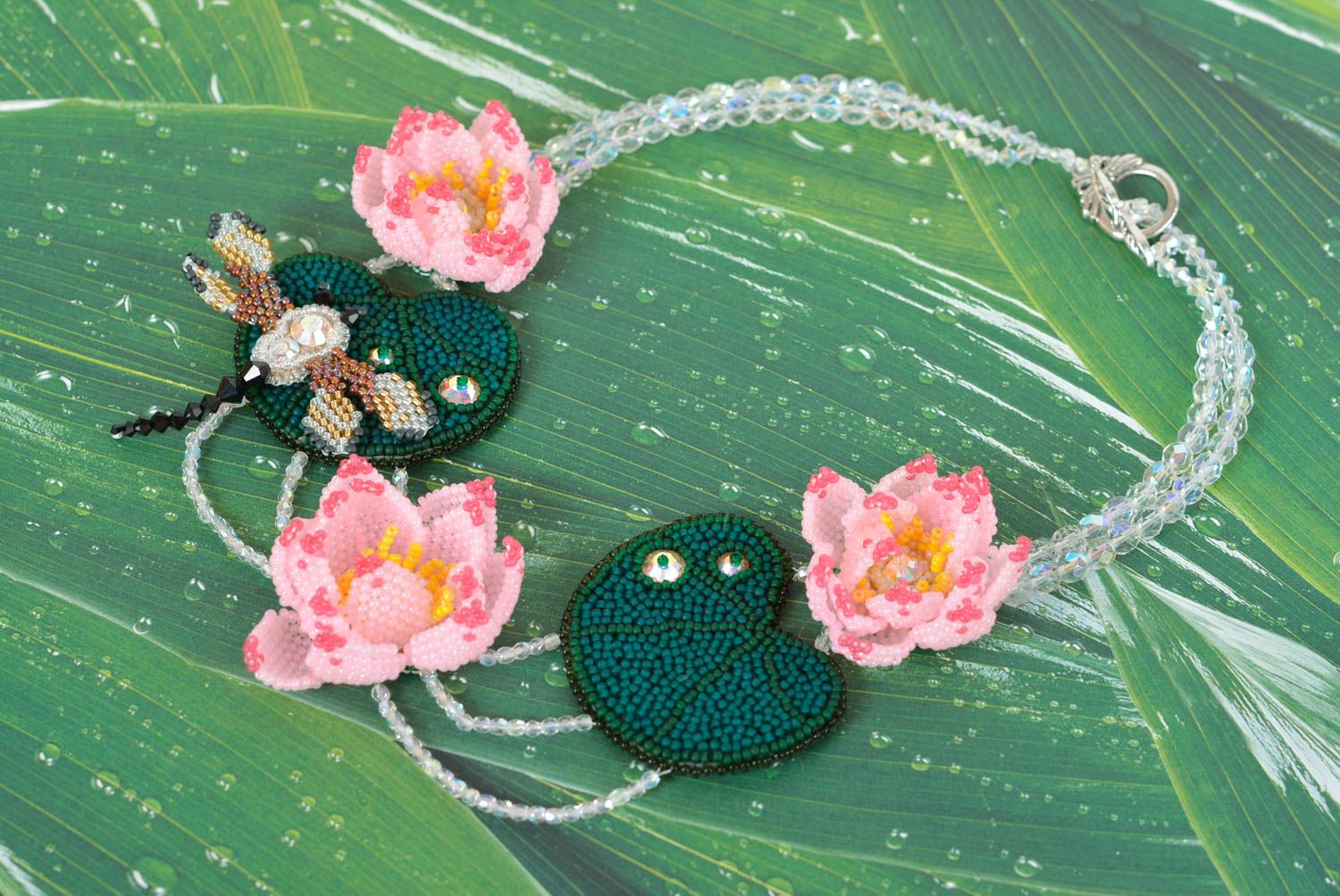 Rocailles Kette Designer Schmuck Frauen Accessoire Halskette für Frauen Geschenk foto 1