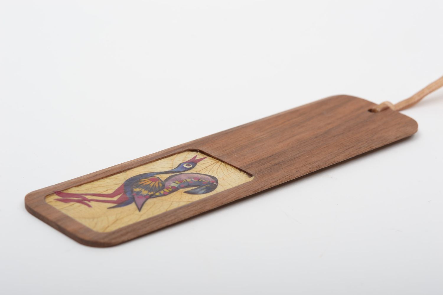 Marcapáginas original artesanal marcador de paginas de madera ideas de regalos foto 4
