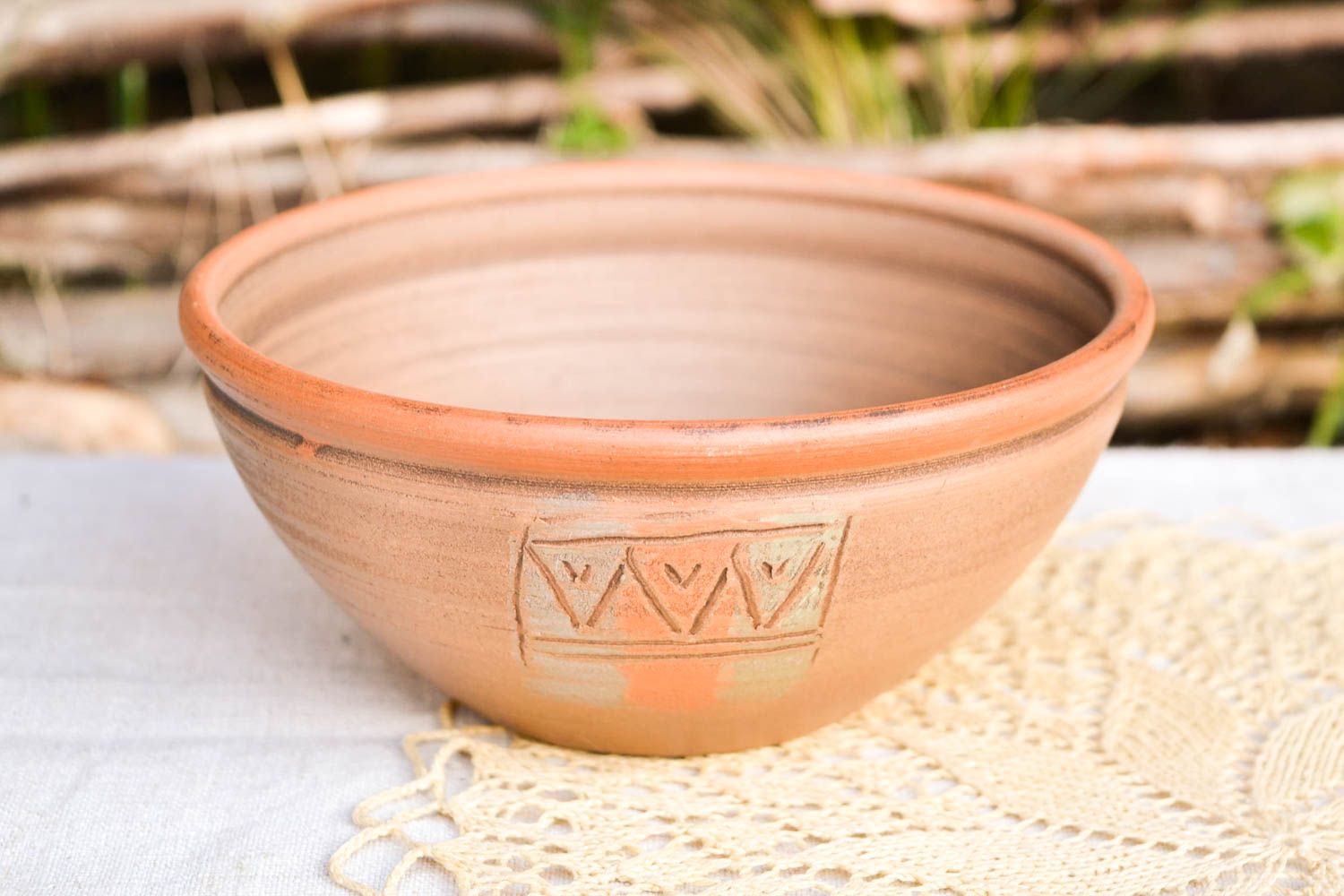 Handmade Keramik Geschirr Keramik Schüssel Küchen Deko Geschenk für Frauen 400ml foto 1