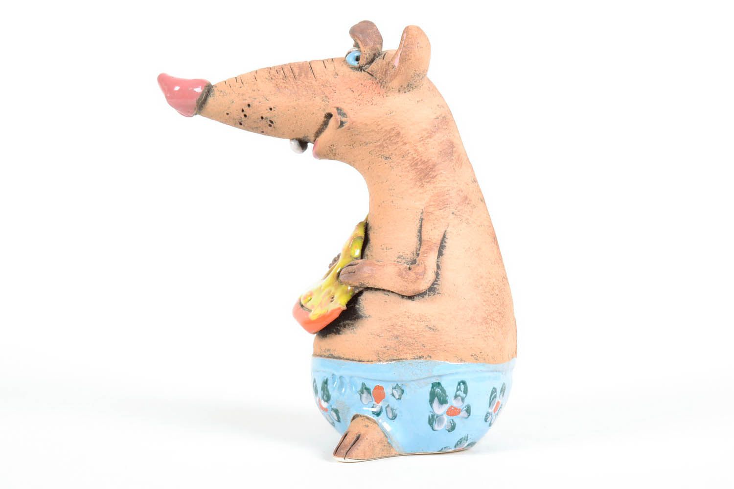 ceramic moneybox Mouse and a Piece of Cheese photo 3