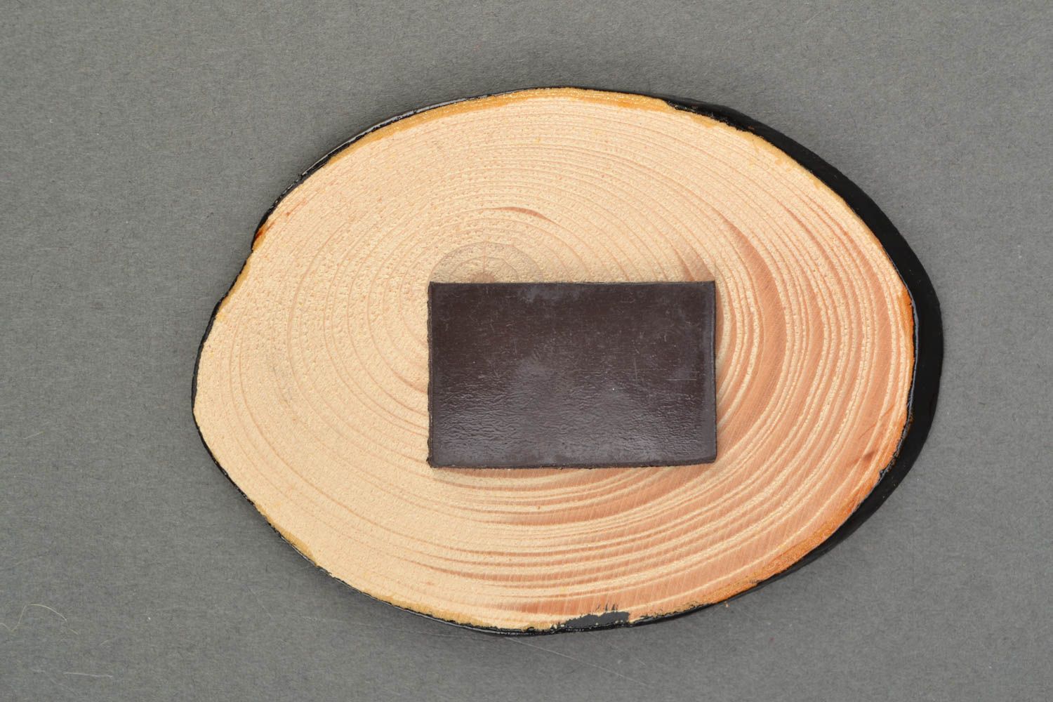 Сувенирный магнит с Петриковской росписью деревянный фото 4