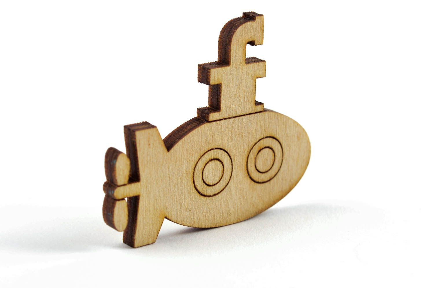 Miniatur bemalen handmade Holz Figur U Boot originelles Geschenk für Kinder foto 4