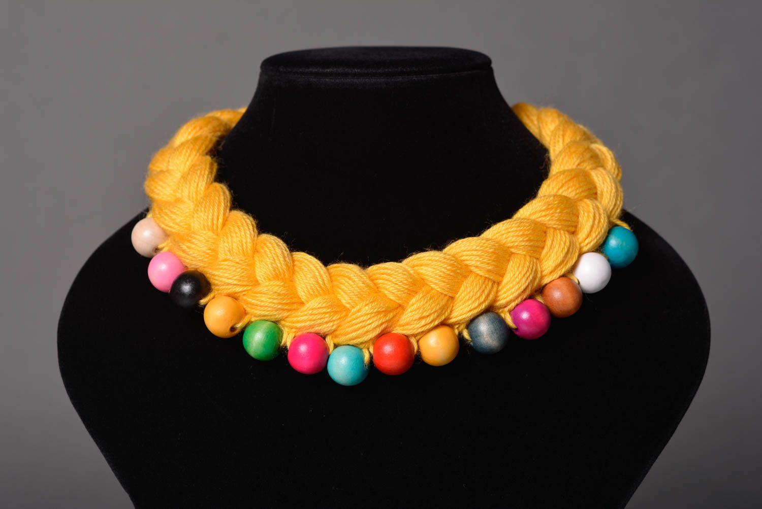 Handmade necklace designer accessories plait necklace gifts for women photo 2