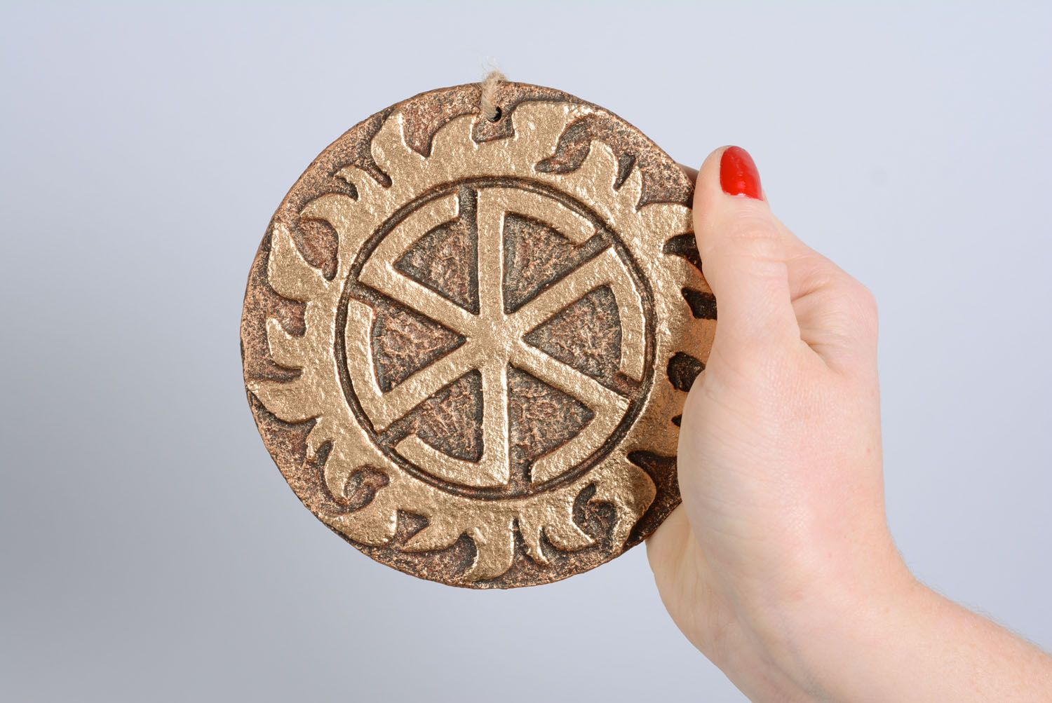 Amuleto de cerâmica Gromovik foto 3